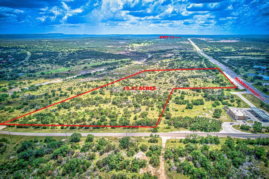FM 2147 E & US Hwy 281, Marble Falls, TX for sale - Aerial - Image 1 of 10