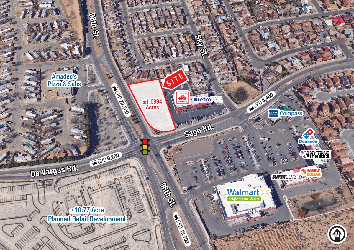 NEC 98th & Sage St SW, Albuquerque, NM for sale Other- Image 1 of 1