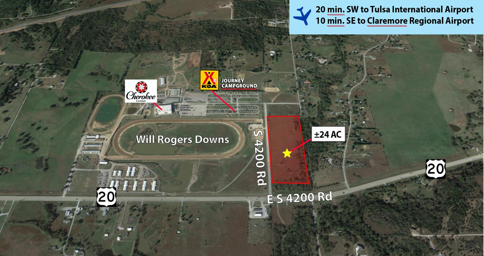 South 4200 Road, Claremore, OK 74019