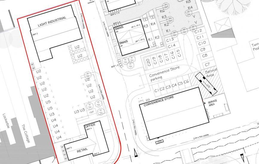 Chapel St, Shipdham for lease Site Plan- Image 1 of 3