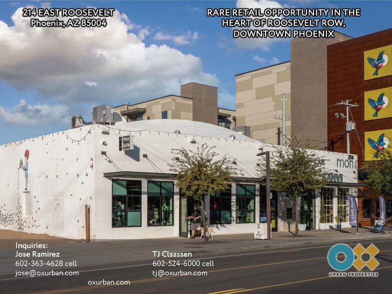 214 E Roosevelt St, Phoenix, AZ for lease - Building Photo - Image 1 of 26