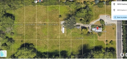 18913 Vashon Hwy SW, Vashon, WA - Aerial map view