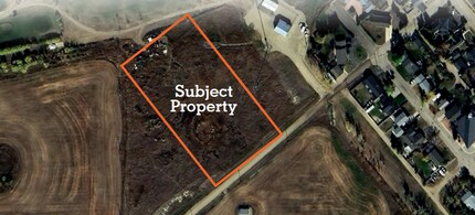 SW 13 34 23 W3, Kerrobert, SK - AERIAL map view