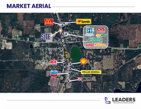 6004 SE Highway US 301, Hawthorne, FL - Aerial map view