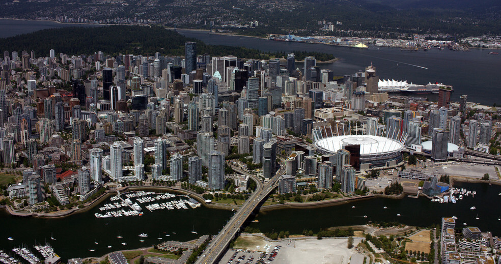 1050 Homer St, Vancouver, BC for lease - Aerial - Image 2 of 7