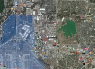 Freeport Pky, Irving, TX - AERIAL  map view