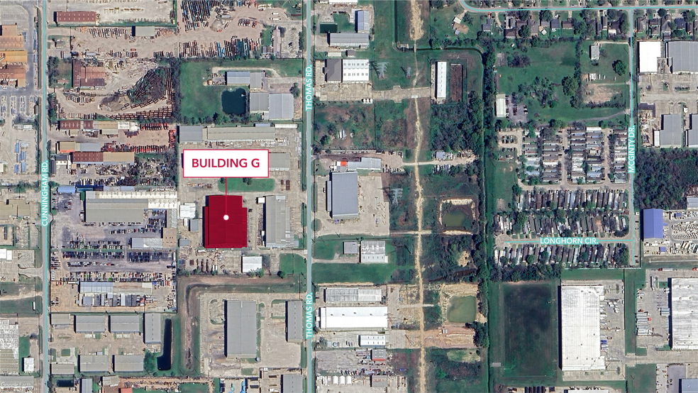 6039 Thomas Rd, Houston, TX for lease - Aerial - Image 2 of 8