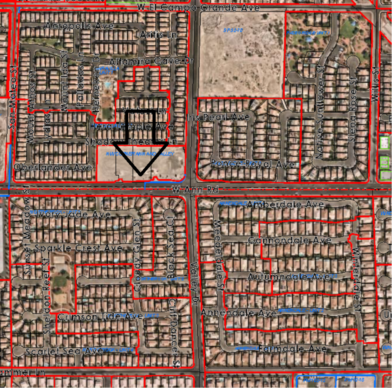 Ann Rd. and Valley Dr., North Las Vegas, NV for lease Building Photo- Image 1 of 4