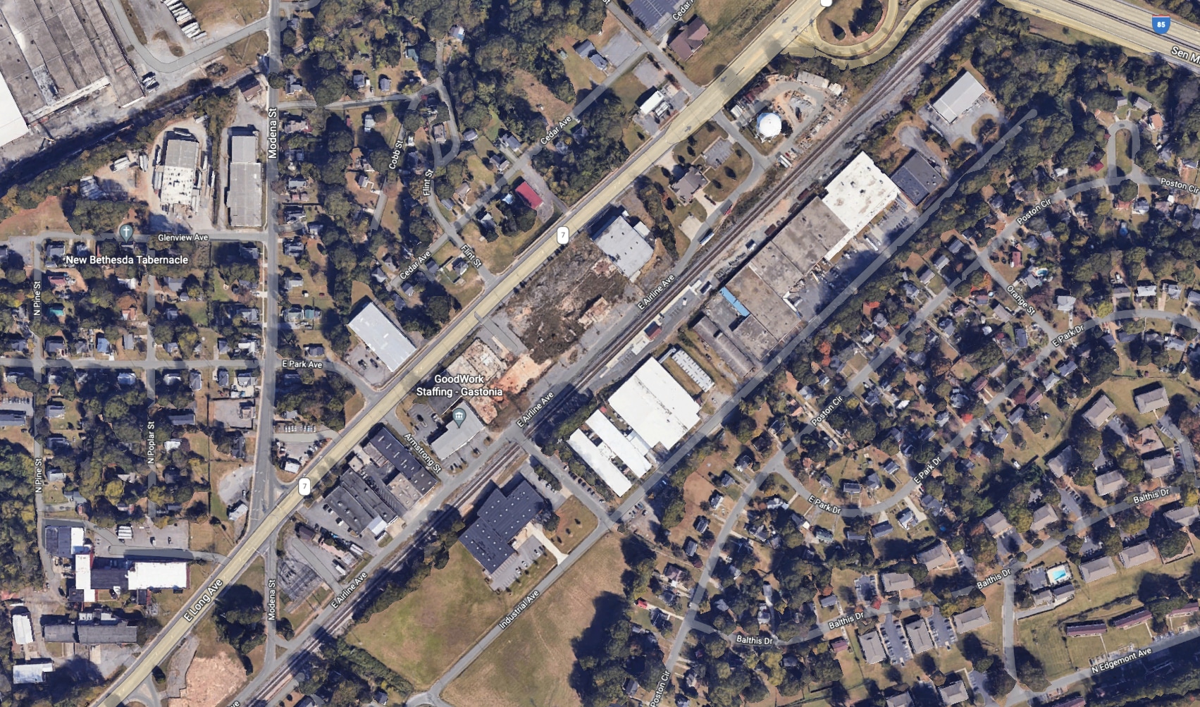 1315 East Ozark Ave., Gastonia, NC 28054 Land for Sale