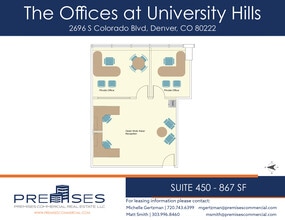 2696 S Colorado Blvd, Denver, CO for lease Floor Plan- Image 1 of 1
