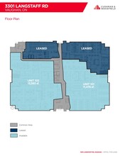 3301 Langstaff Rd, Vaughan, ON for lease Floor Plan- Image 1 of 1