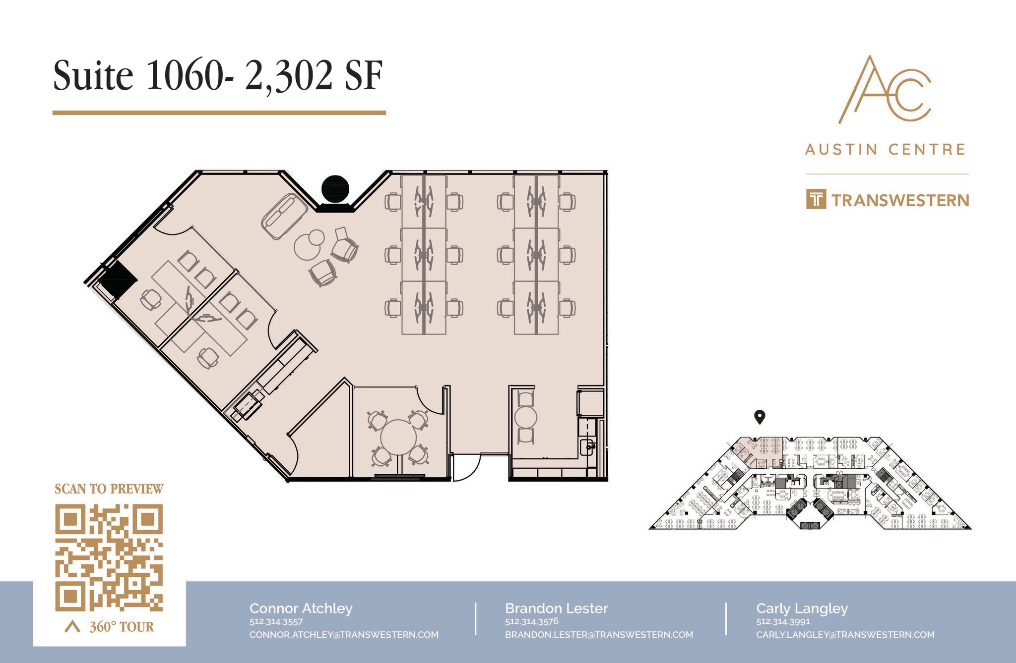 701 Brazos St, Austin, TX for lease Interior Photo- Image 1 of 1