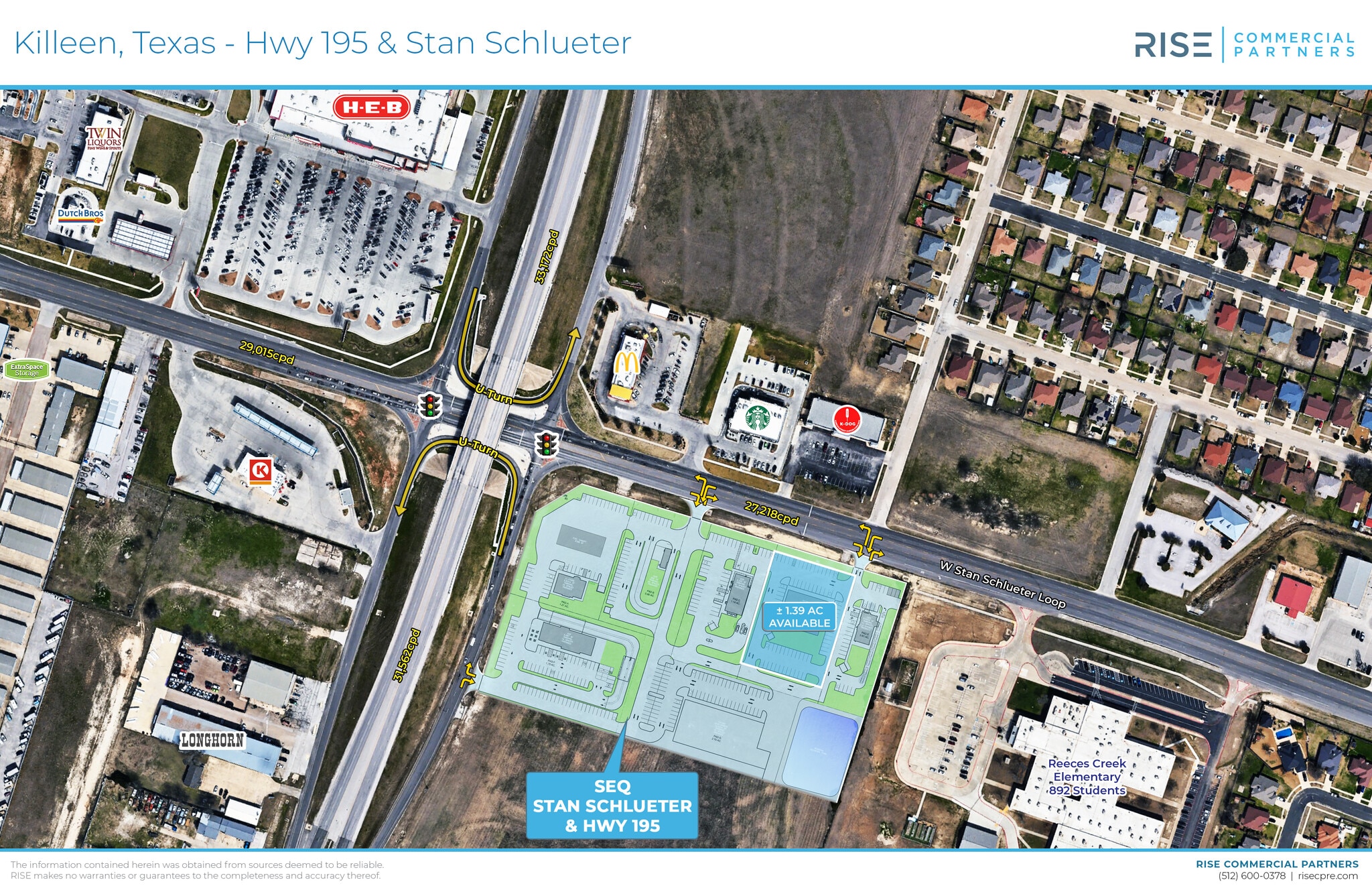 Highway 195 & Stan Schlueter Loop, Killeen, TX for lease Aerial- Image 1 of 5