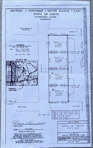 More details for 2nd St, Amite, LA - Land for Sale