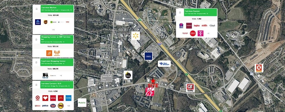 252 Harrison Bridge Rd, Simpsonville, SC for lease - Building Photo - Image 2 of 2