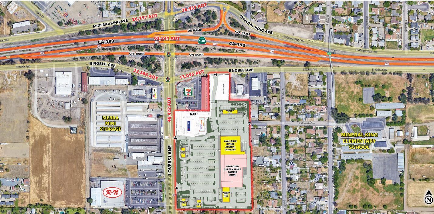 SEC Lovers Lane & Noble Ave., Visalia, CA 93292 NEW 9.44± ACRE