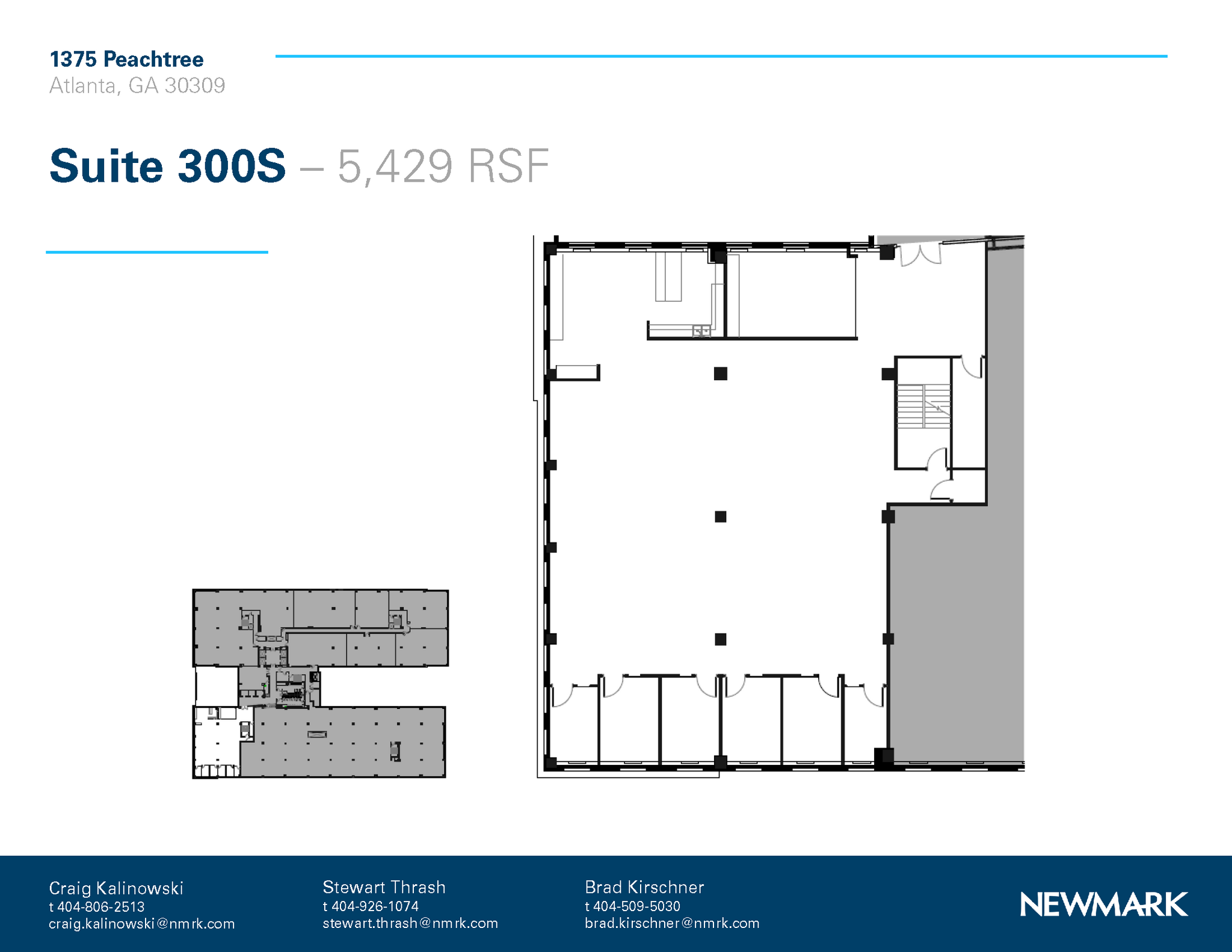 1375 Peachtree St NE, Atlanta, GA for lease Floor Plan- Image 1 of 1