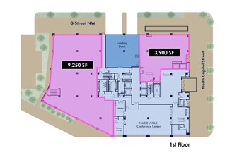 660 N Capitol St NW, Washington, DC for lease Floor Plan- Image 1 of 1