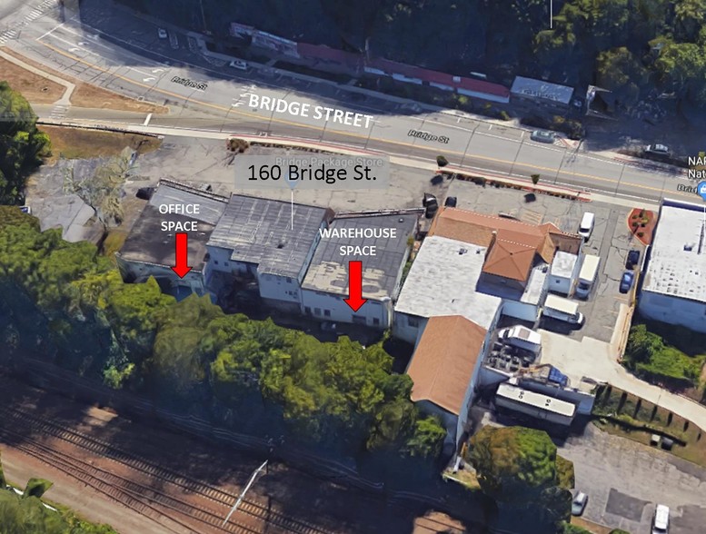 160-178 Bridge St, Groton, CT for lease - Aerial - Image 3 of 3