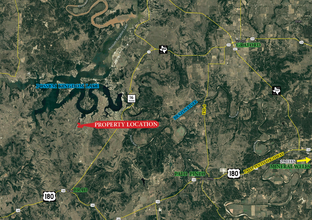 2012 Bluff Creek Dr, Palo Pinto, TX - aerial  map view - Image1