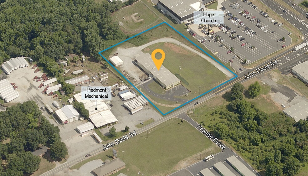 112 John Dodd Rd, Spartanburg, SC for sale - Aerial - Image 1 of 1