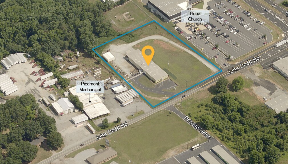 112 John Dodd Rd, Spartanburg, SC for sale Aerial- Image 1 of 1