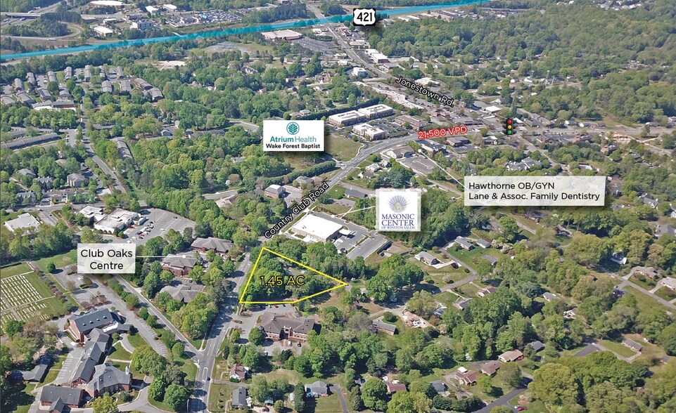 4523 Country Club Rd, WinstonSalem, NC 27104 Land for Sale