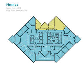 801 K St, Sacramento, CA for lease Floor Plan- Image 1 of 1