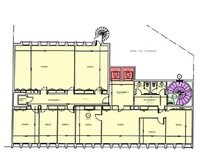 28-28 Rue Du Docteur Finlay, Paris for lease - Floor Plan - Image 3 of 4