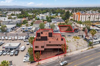 5535 Lankershim Blvd, North Hollywood, CA - AERIAL  map view - Image1