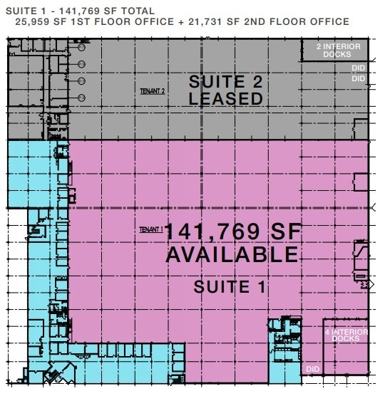1400 Busch Pky, Buffalo Grove, IL for lease Site Plan- Image 1 of 3