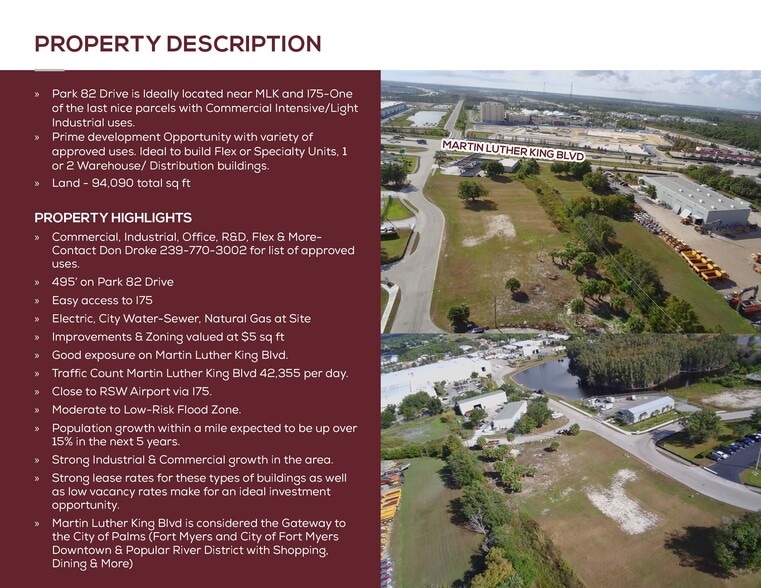 Park 82 Dr, Fort Myers, FL for sale - Building Photo - Image 2 of 31