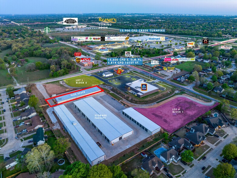 SEC of 121st St and S Elm Place, Broken Arrow, OK for sale - Building Photo - Image 1 of 1