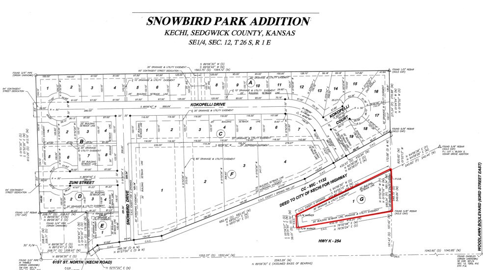 63rd & Kechi Rd., Kechi, KS for sale - Building Photo - Image 2 of 3