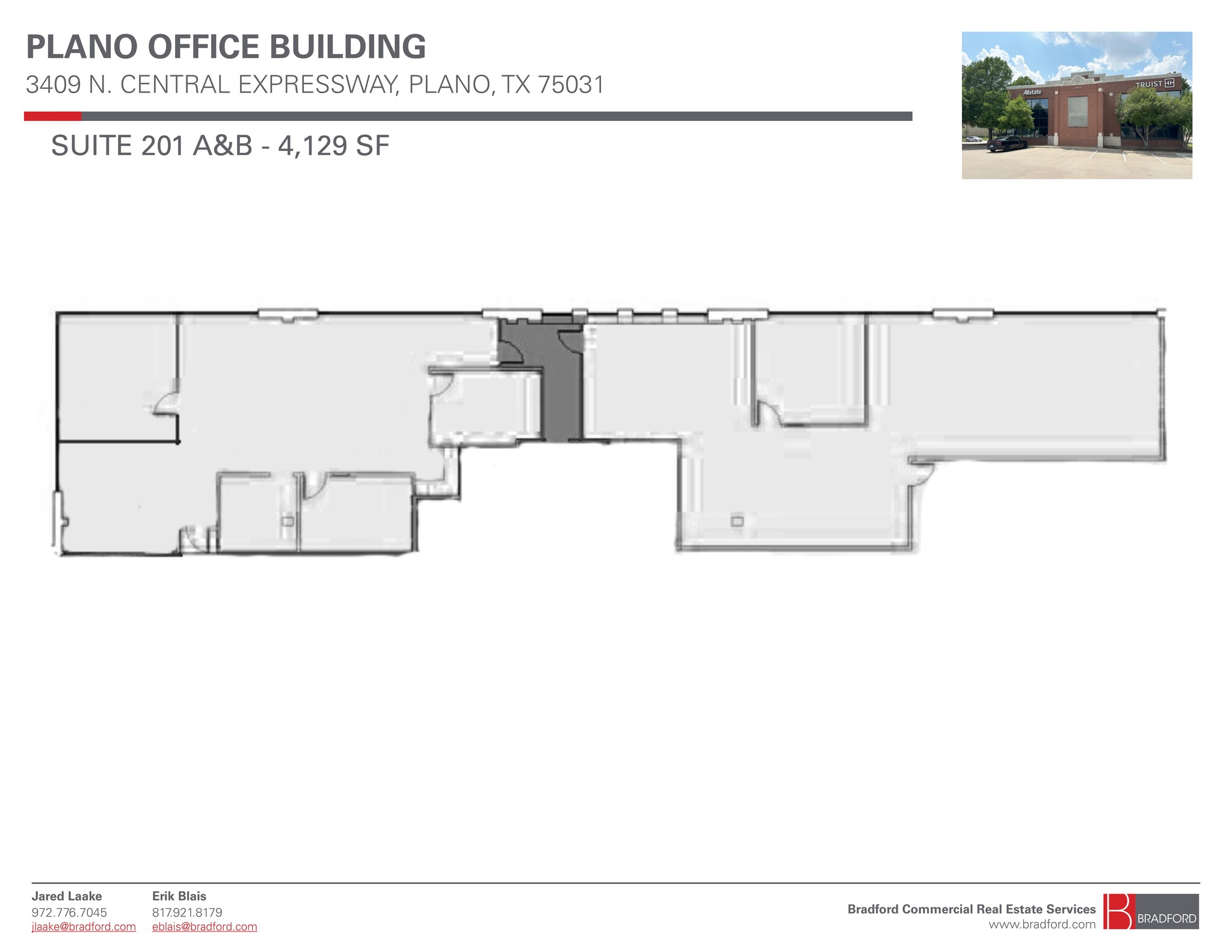 3409 N Central Expy, Plano, TX for lease Site Plan- Image 1 of 2