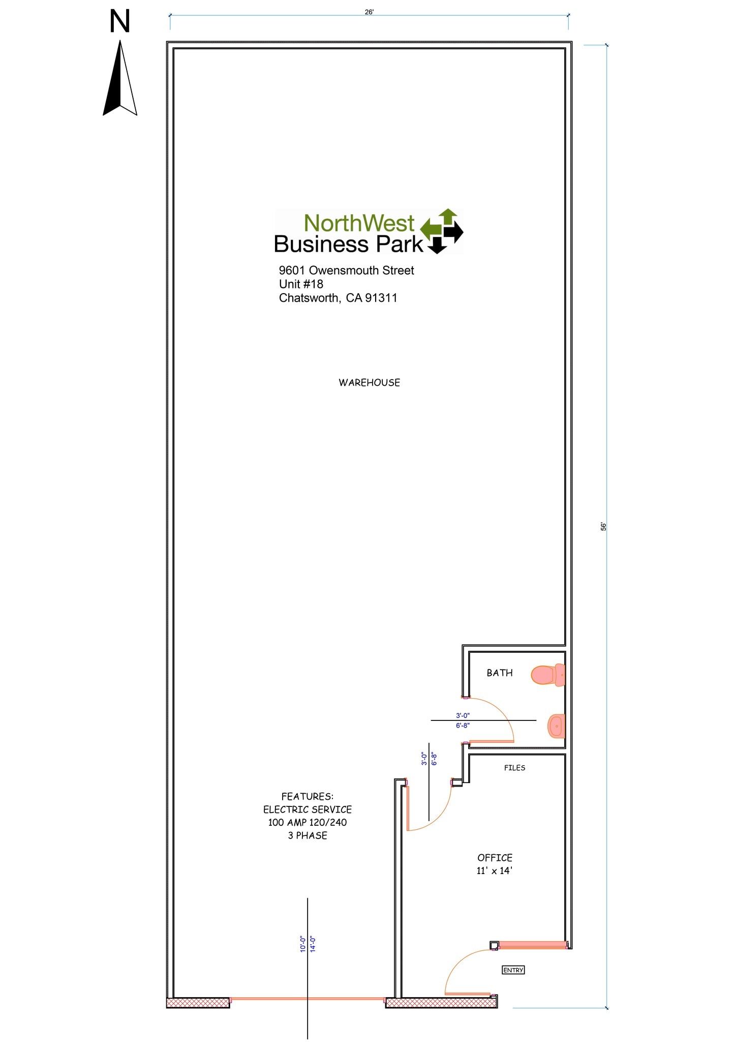 9580-9592 Topanga Canyon Blvd, Chatsworth, CA for lease Site Plan- Image 1 of 1