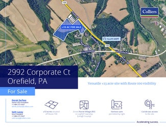 More details for 2992 Corporate Ct, Orefield, PA - Land for Sale