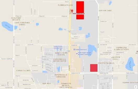 Pretty Pond & Wire Rd, Zephyrhills, FL for sale Aerial- Image 1 of 1