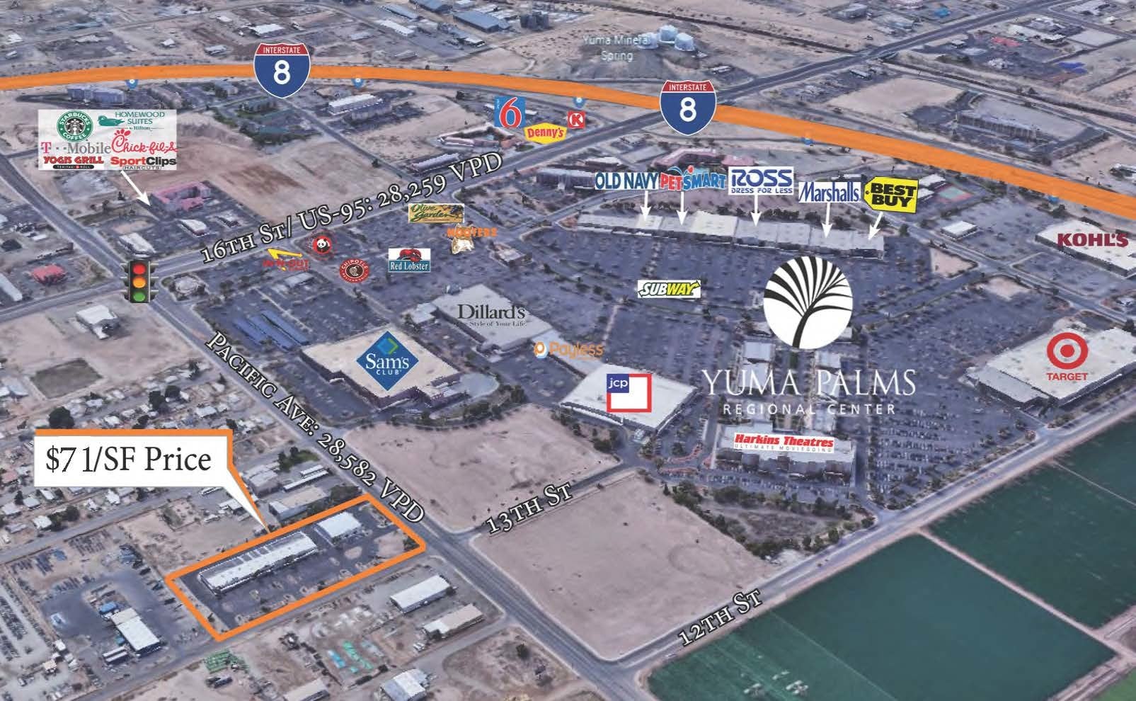 1335 S Pacific Ave, Yuma, AZ for sale Building Photo- Image 1 of 1