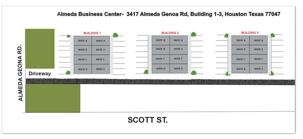 3417 Almeda Genoa Rd, Houston, TX for sale - Site Plan - Image 3 of 3