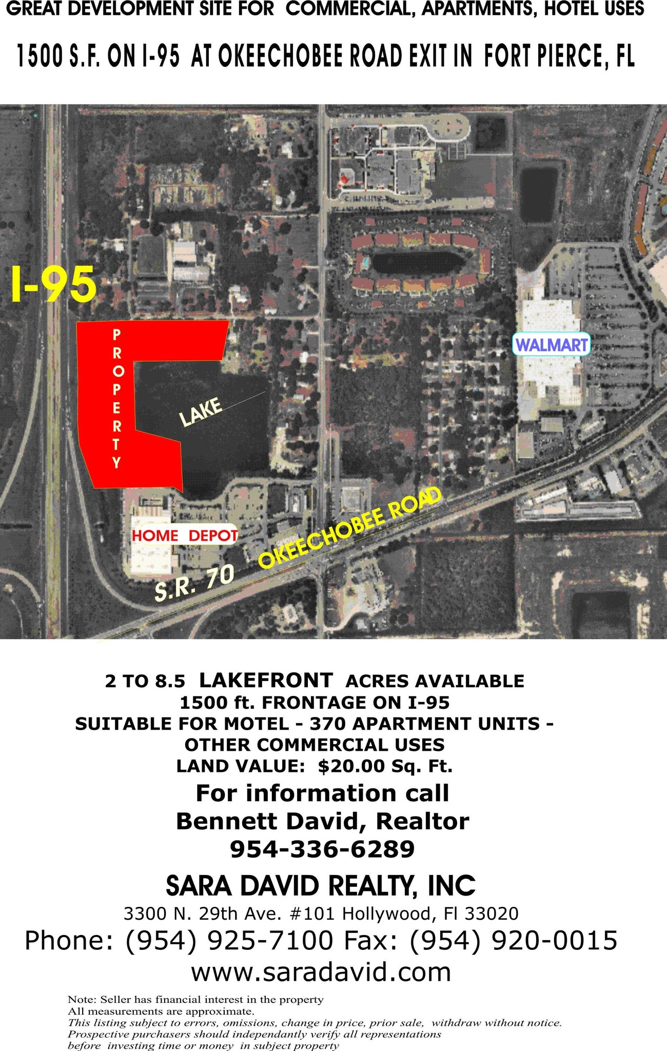 I-95 Adjacent To And North Of Home Depot, Fort Pierce, FL for lease Primary Photo- Image 1 of 2