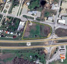 12101 US Highway 87, Adkins, TX - AERIAL  map view