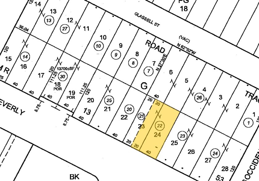 2817-2819 Beverly Blvd, Los Angeles, CA for lease - Plat Map - Image 3 of 3