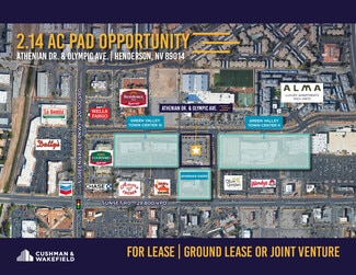 More details for SWC Olympic Ave & Athenian Dr, Henderson, NV - Land for Lease