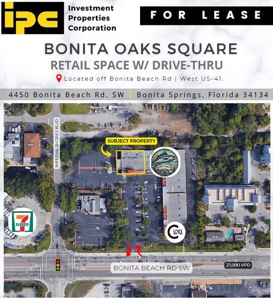 4450 Bonita Beach Rd, Bonita Springs, FL for lease - Building Photo - Image 1 of 6