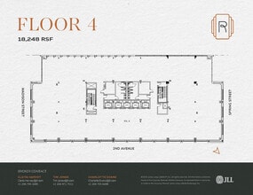 1015 2nd Ave, Seattle, WA for lease Floor Plan- Image 1 of 9
