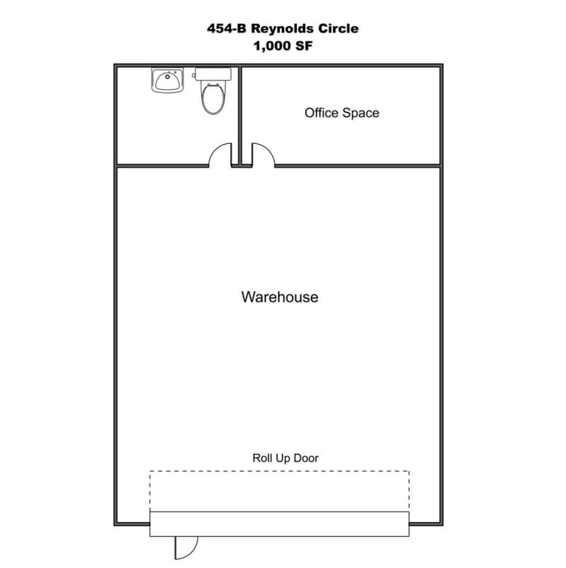 406-499 Reynolds Cir, San Jose, CA for lease Floor Plan- Image 1 of 1