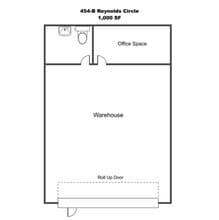 406-499 Reynolds Cir, San Jose, CA for lease Floor Plan- Image 1 of 1
