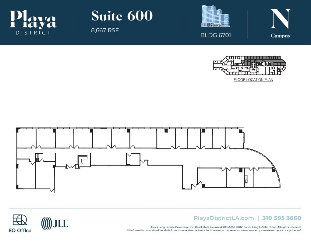 6100 Center Dr, Los Angeles, CA for lease Floor Plan- Image 1 of 1