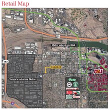1324-1326 W University Dr, Tempe, AZ - AERIAL  map view